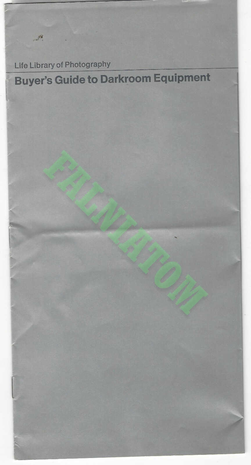 Vintage 1973 Buyer’s Guide to Darkroom Equipment