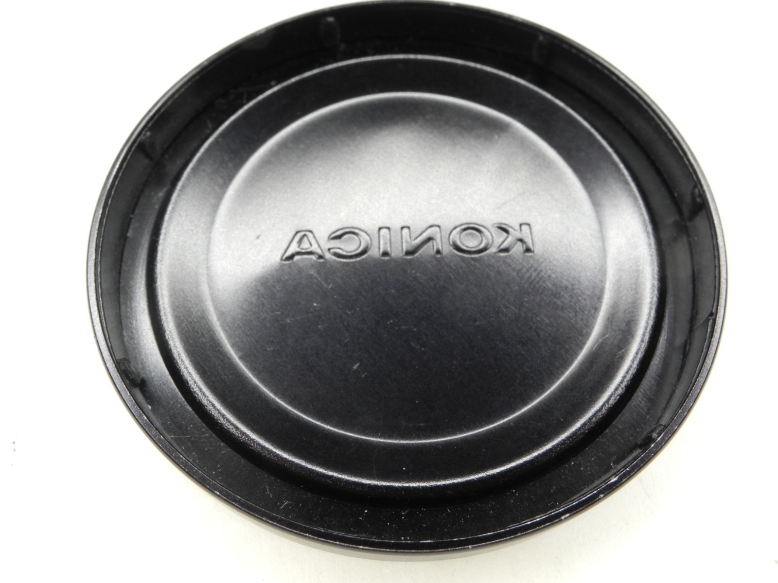 Konica 57mm Push On Metal Front Camera Lens Cap For 55mm Filter Ring