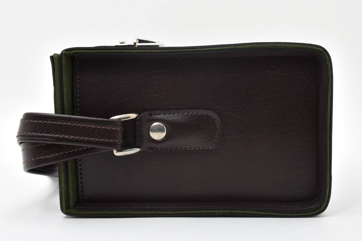 [NEW]Canon Vintage Camera Bag Brown Leather Shoulder Bag Original Case Japan