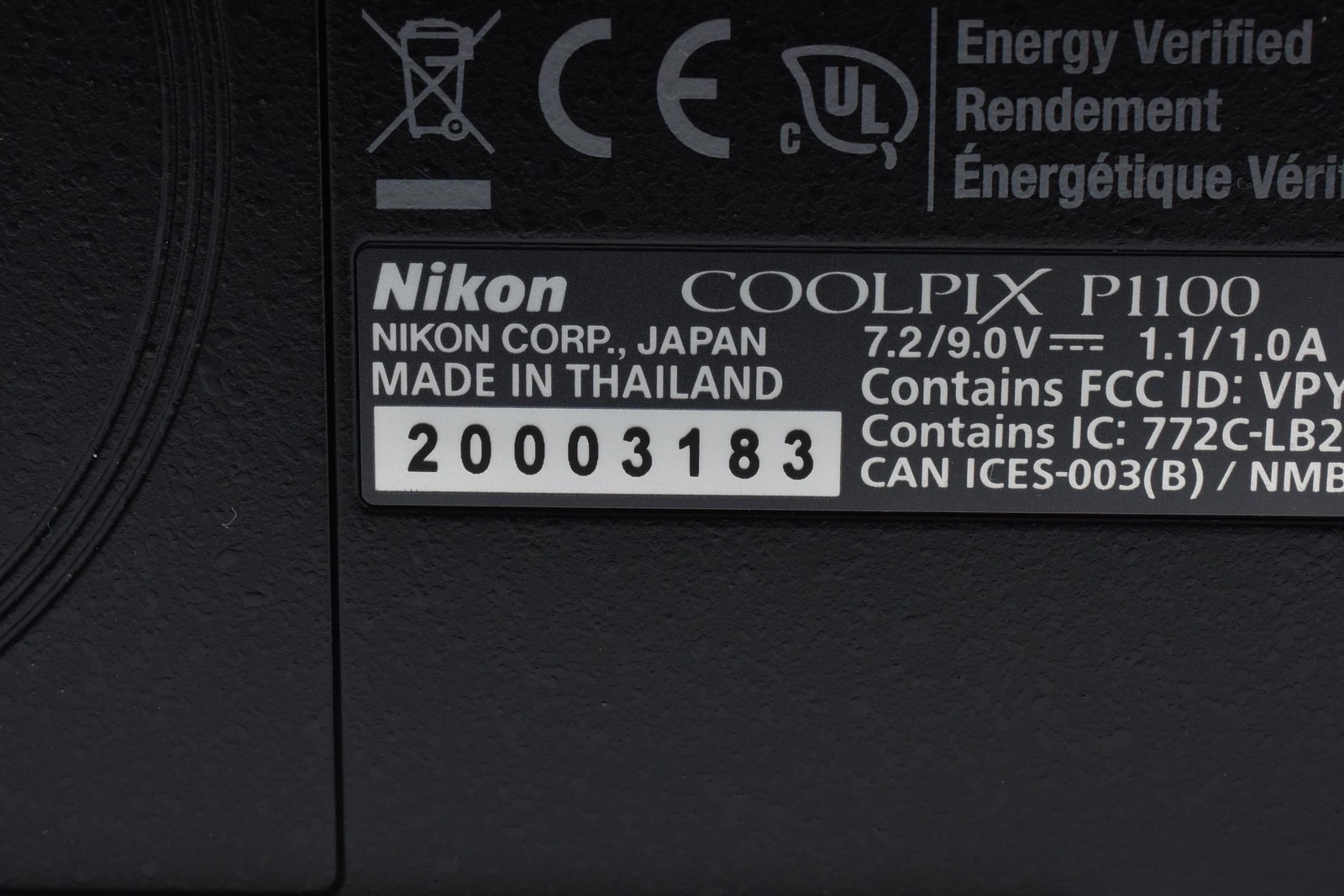 [Almost Unused] Nikon COOLPIX P1100 Telephoto Zoom Digital Camera Japanese only