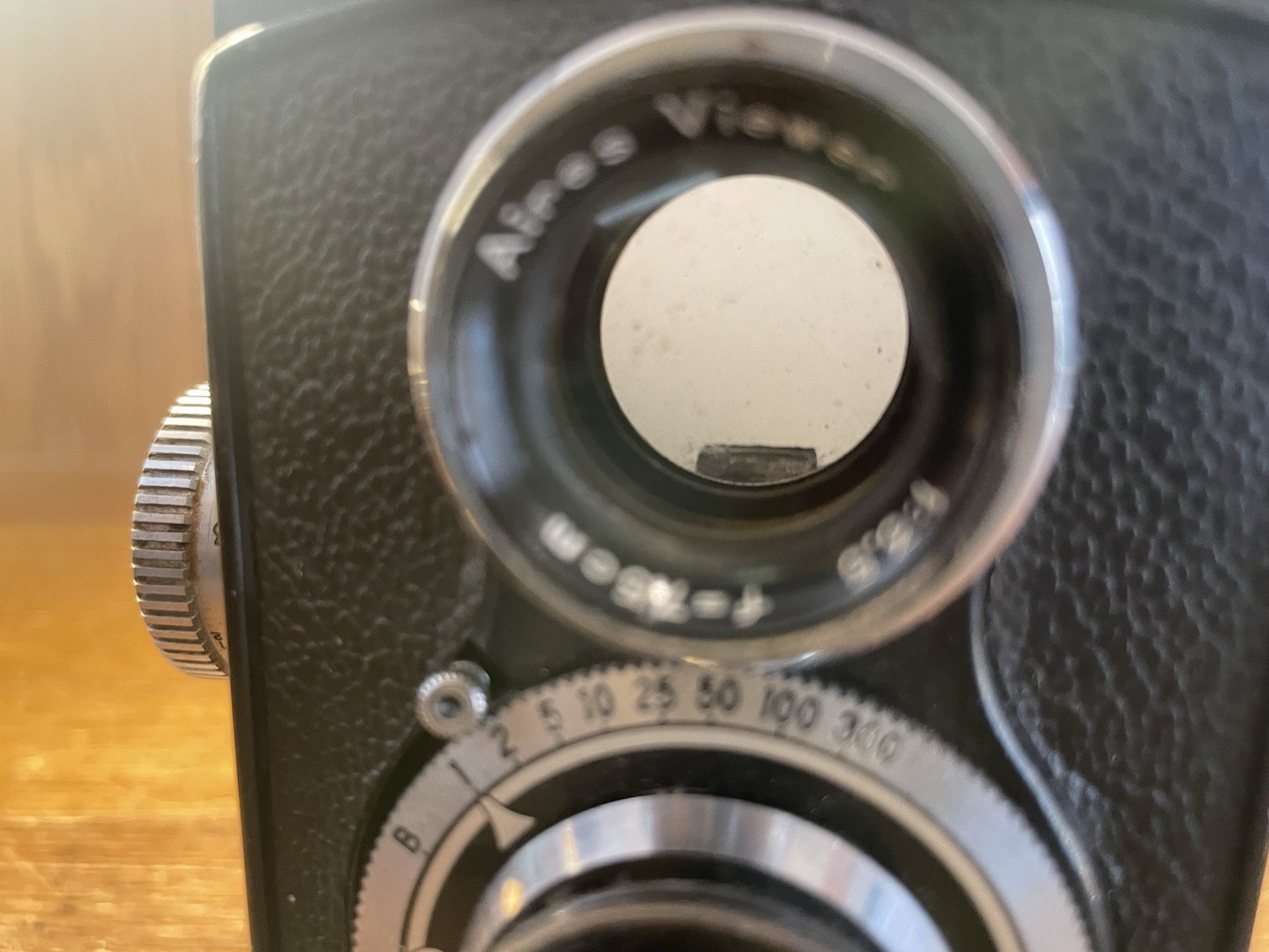 *Opt Mint* Aires Airesflex Model IV TLR Film Camera Coral 75mm F/3.5 From Japan