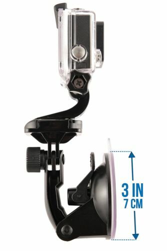 Mini Suction Cup Attach Cars Boats for Osmo Action and GoPro HERO10 9 8 7 6 5 4