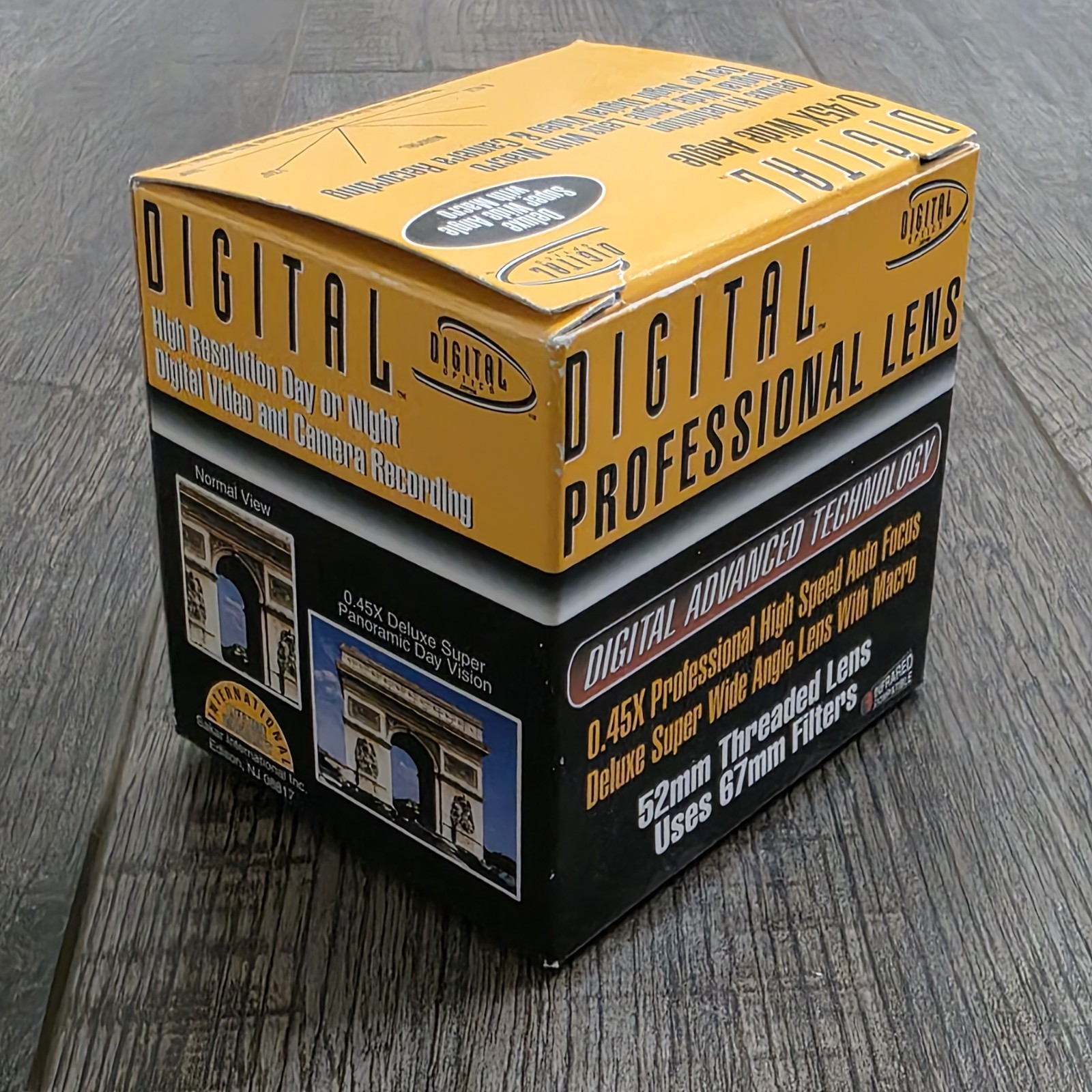Digital Optics 0.45X Professional High Speed Fisheye Wide Angle Lens (2152W)