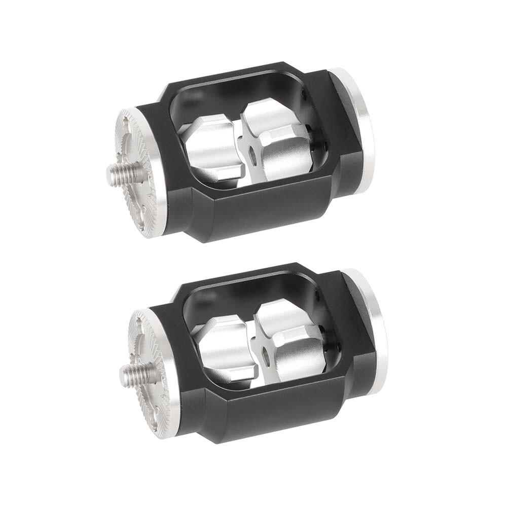 2Pcs CAMVATE ARRI Rosette Extension Adapter w/Dual M6 Male Screw fr Camera Rig