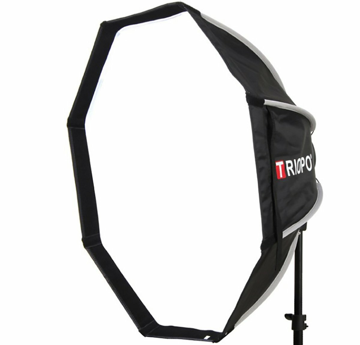 TRIOPO 65cm Octagon Softbox Umbrella for Speedlight Flash Light Bracket Handgrip
