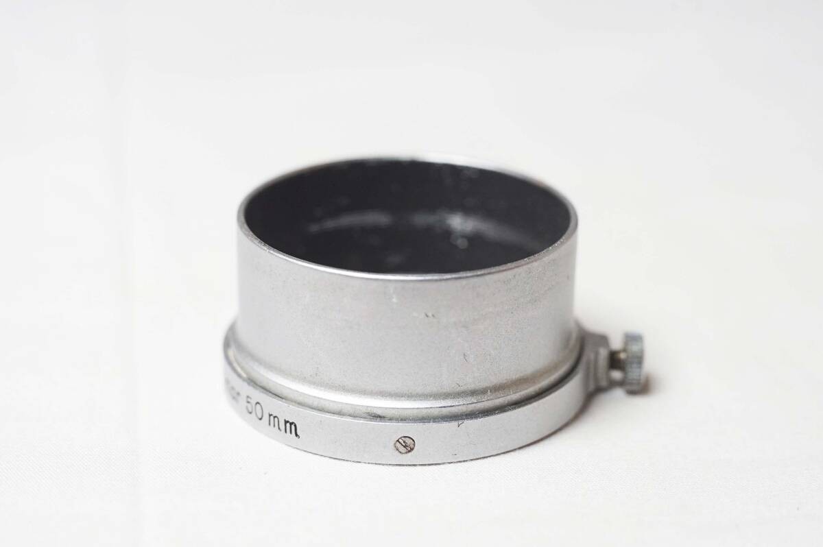 Leica FISON N.Y. Lens Hood for Elmar 5cm f/3.5 New York Leitz Used Japan