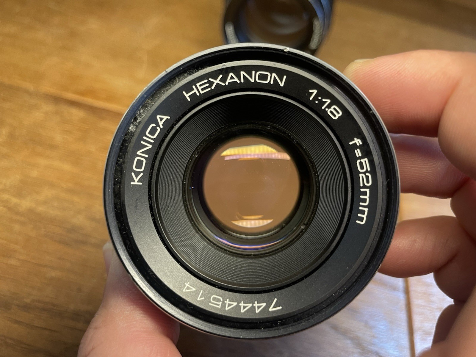*Early Model 2 Lens : Alomst Mint* Konica Hexanon 52mm F/1.8 & 135mm F/3.5 AR