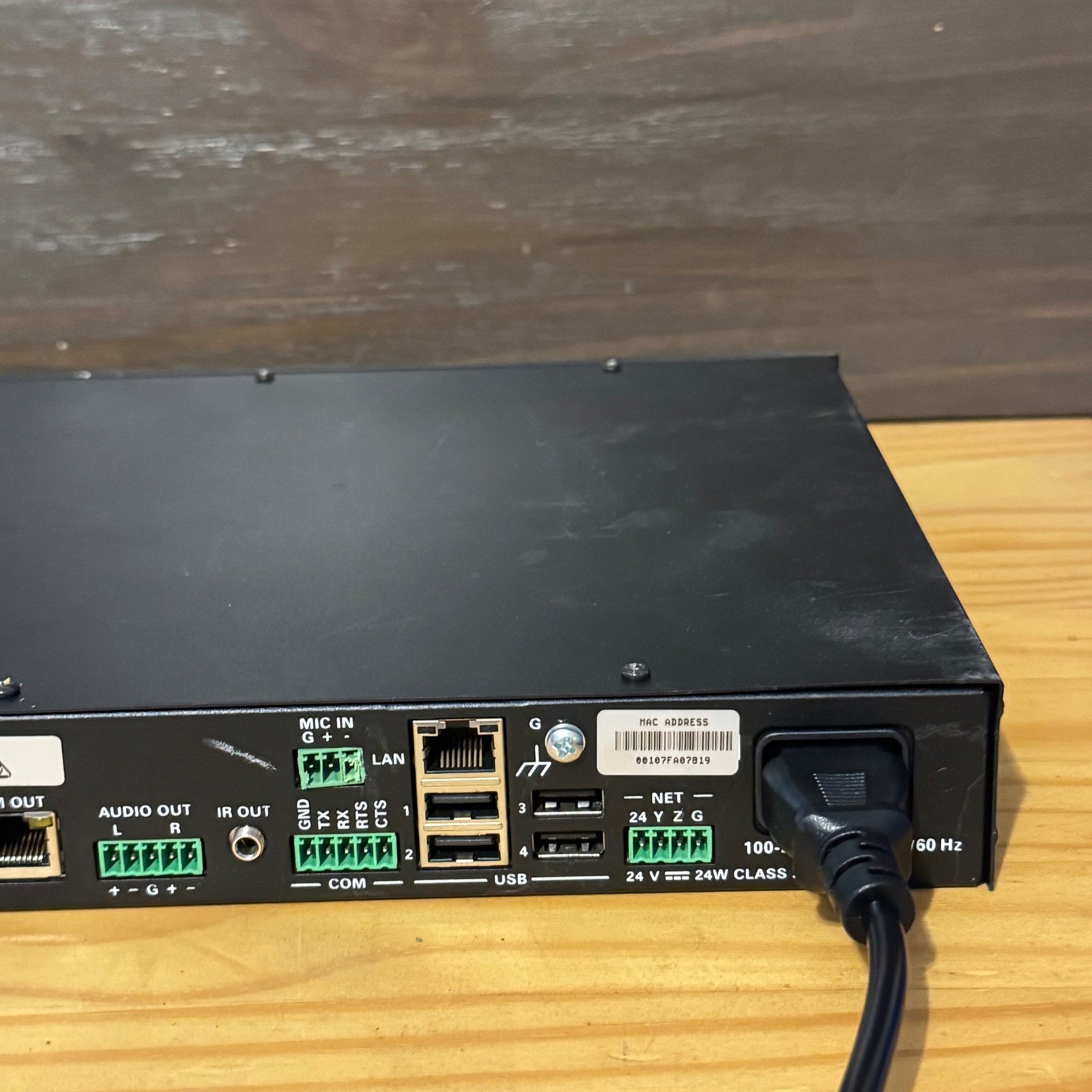 Crestron DMPS3-4K-100-C 3-Series Digital Media Presentation System 4K Switcher