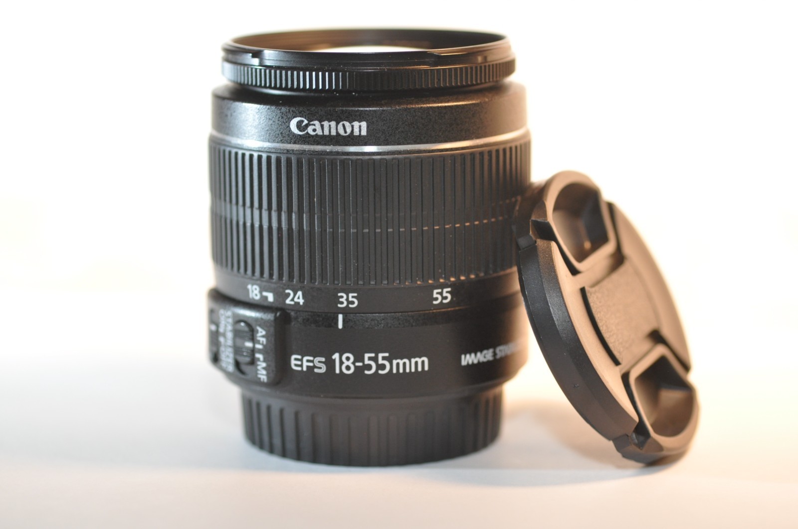 Canon EF-S 18-55mm f/3.5-5.6 IS CLEAN lens for EOS Rebel T8 T7 T6 SL 80D 90D 7D