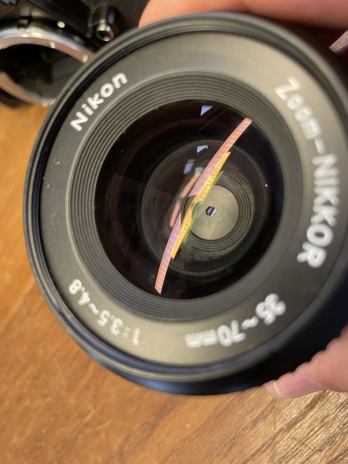 *Almost Mint* Nikon FG Black Film Camera Ai-s Zoom Nikkor 35-70mm F/3.5-4.8 Lens