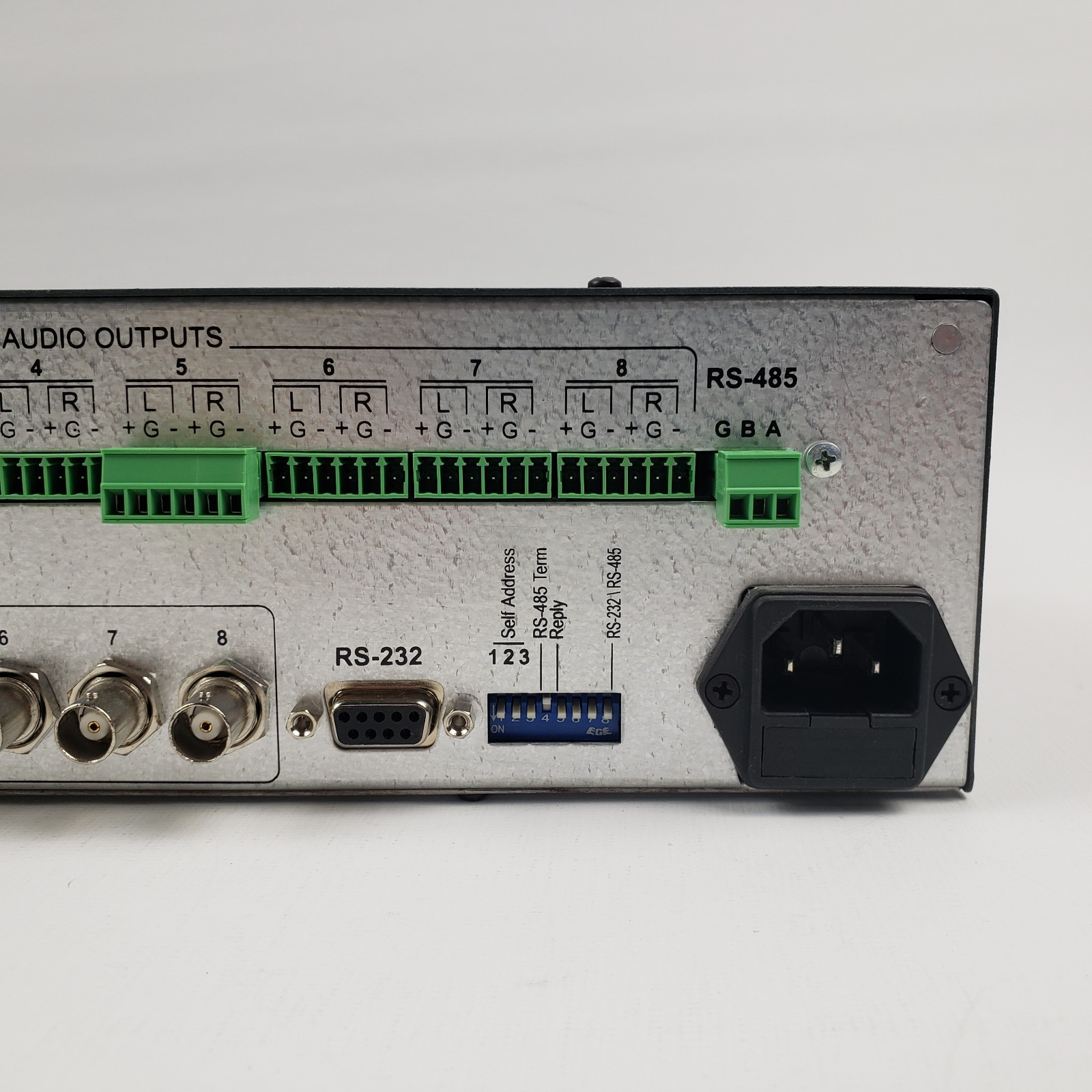 FOR PARTS Kramer VS-848 8×8 Composite Video Stereo Audio Matrix Switcher Router