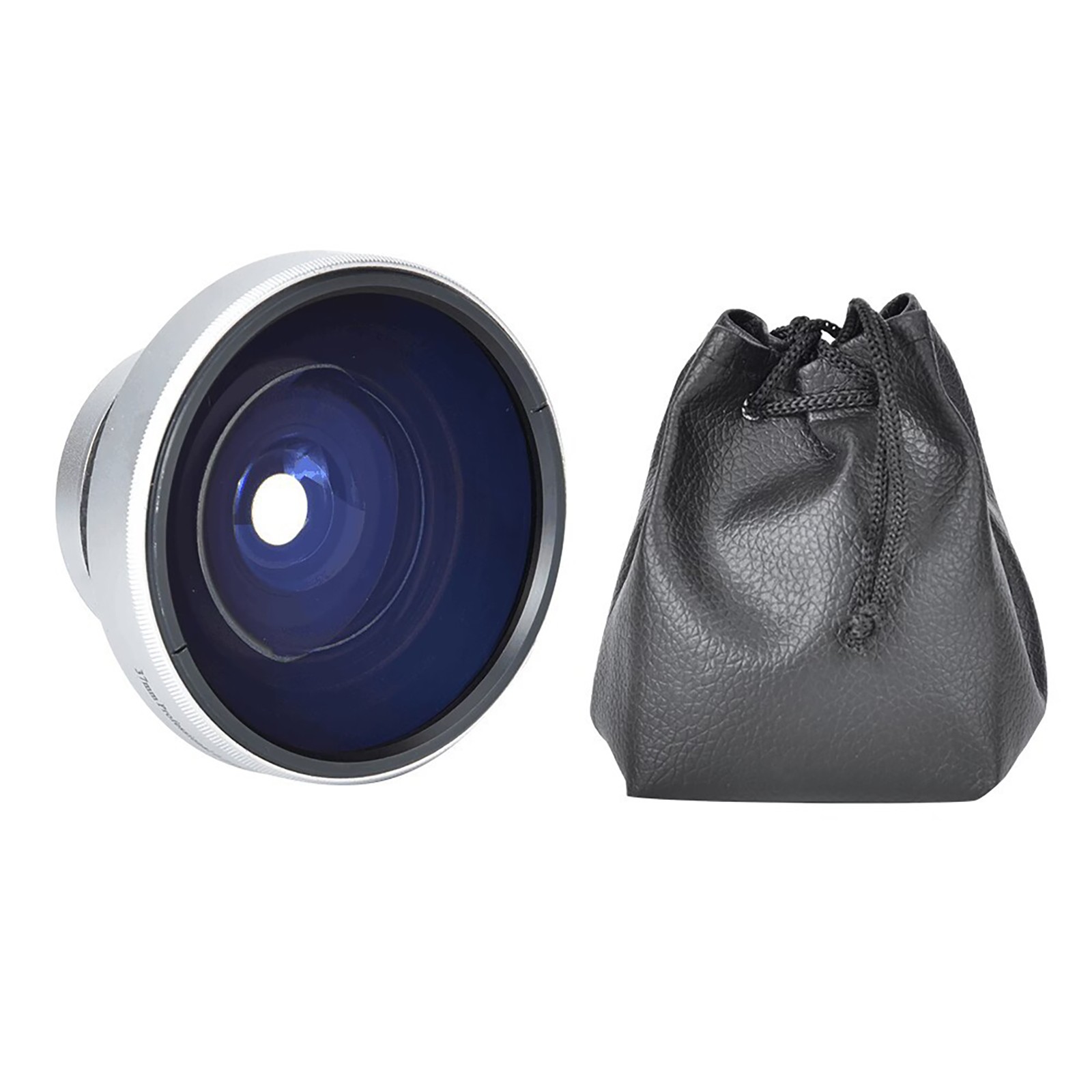For 37mm Caliber Camera Lens 0.25X Super Fisheye Lens Strong Applicability
