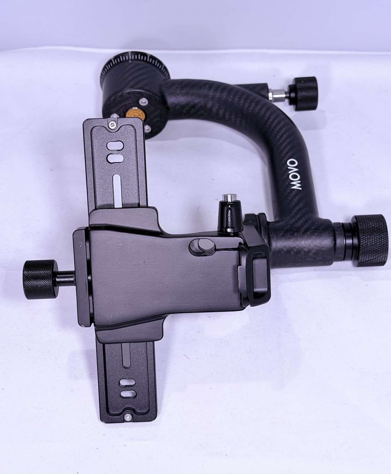Movo GH800 Carbon Fiber Gimbal Tripod Head w/8in. Arca-Swiss Quick Release Plate