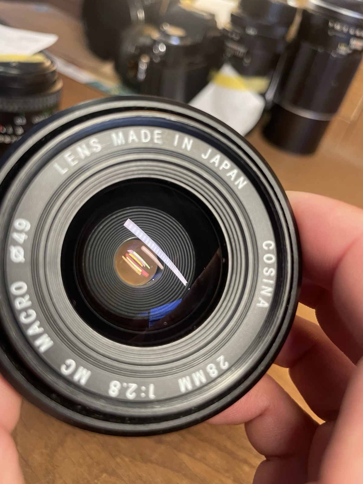 *Wide Angle Macro : Near Mint ++* Cosina MC Macro 28mm F/2.8 Lens for Minolta MD