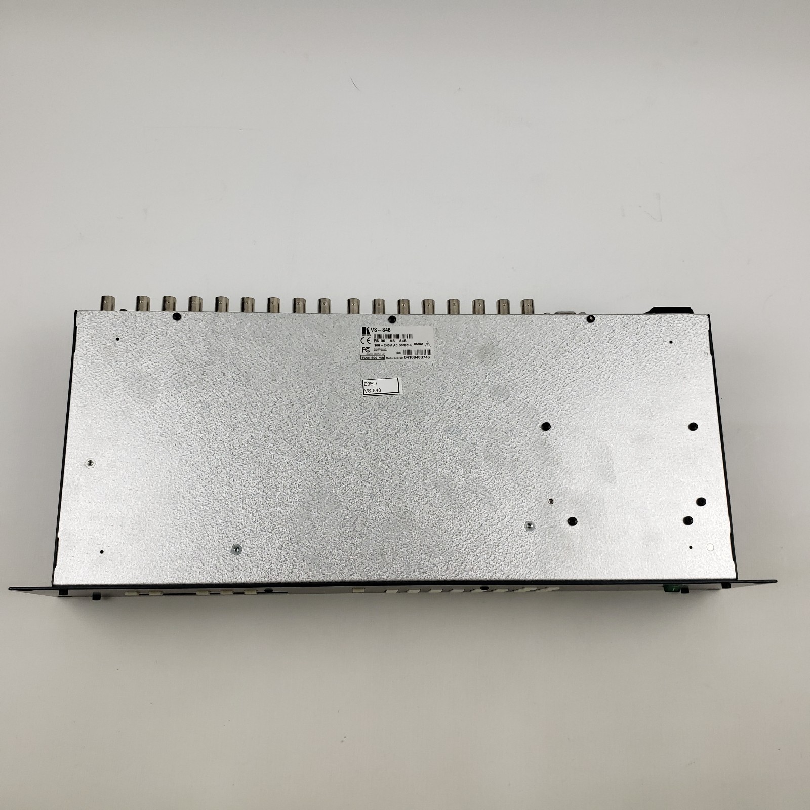 FOR PARTS Kramer VS-848 8×8 Composite Video Stereo Audio Matrix Switcher Router