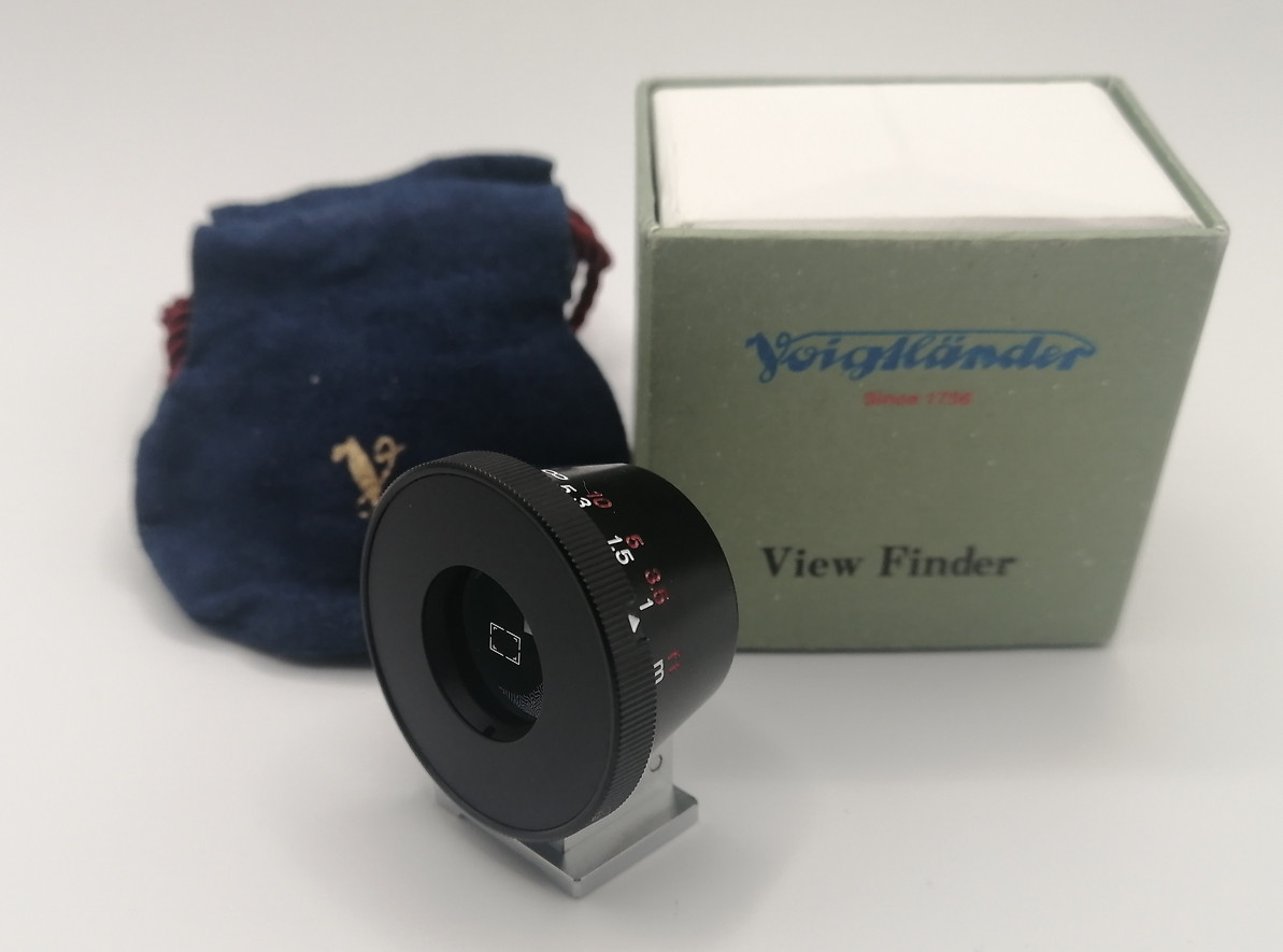 READ🎦VIDEO👀 🌟N MINT🌟 Voigtlander Various External View finder 90mm From JP