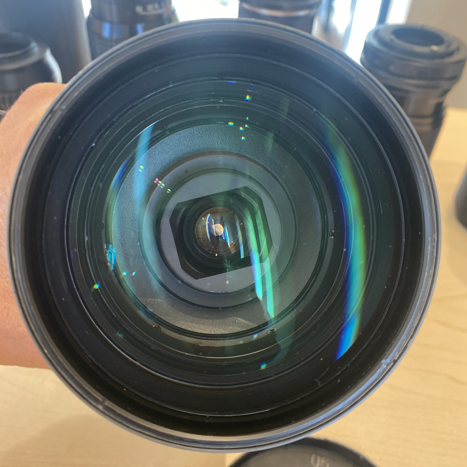 Canon J18x8.5B3 IRS Macro TV Zoom Lens 8.5-153mm f/1.7 B3 Mount Lens#12 Bx#5