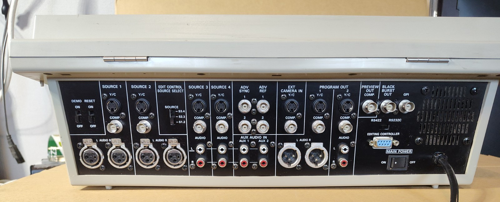 Panasonic WJ-MX50 Digital AV Mixer for Parts or Repair