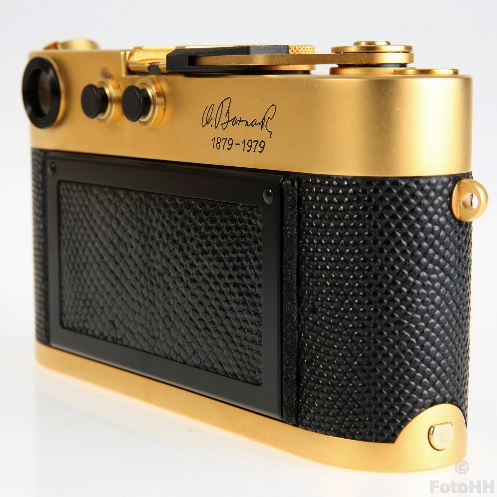 RARE LEICA M4-2 GOLD * 100 YEARS OSKAR BARNACK * LIMITED EDITION 24 CARAT GOLD