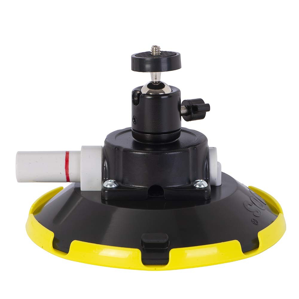 6″ Suction Cup Camera Mount with 360 Ball Head, Air Pump Vacuum Suction Mount…