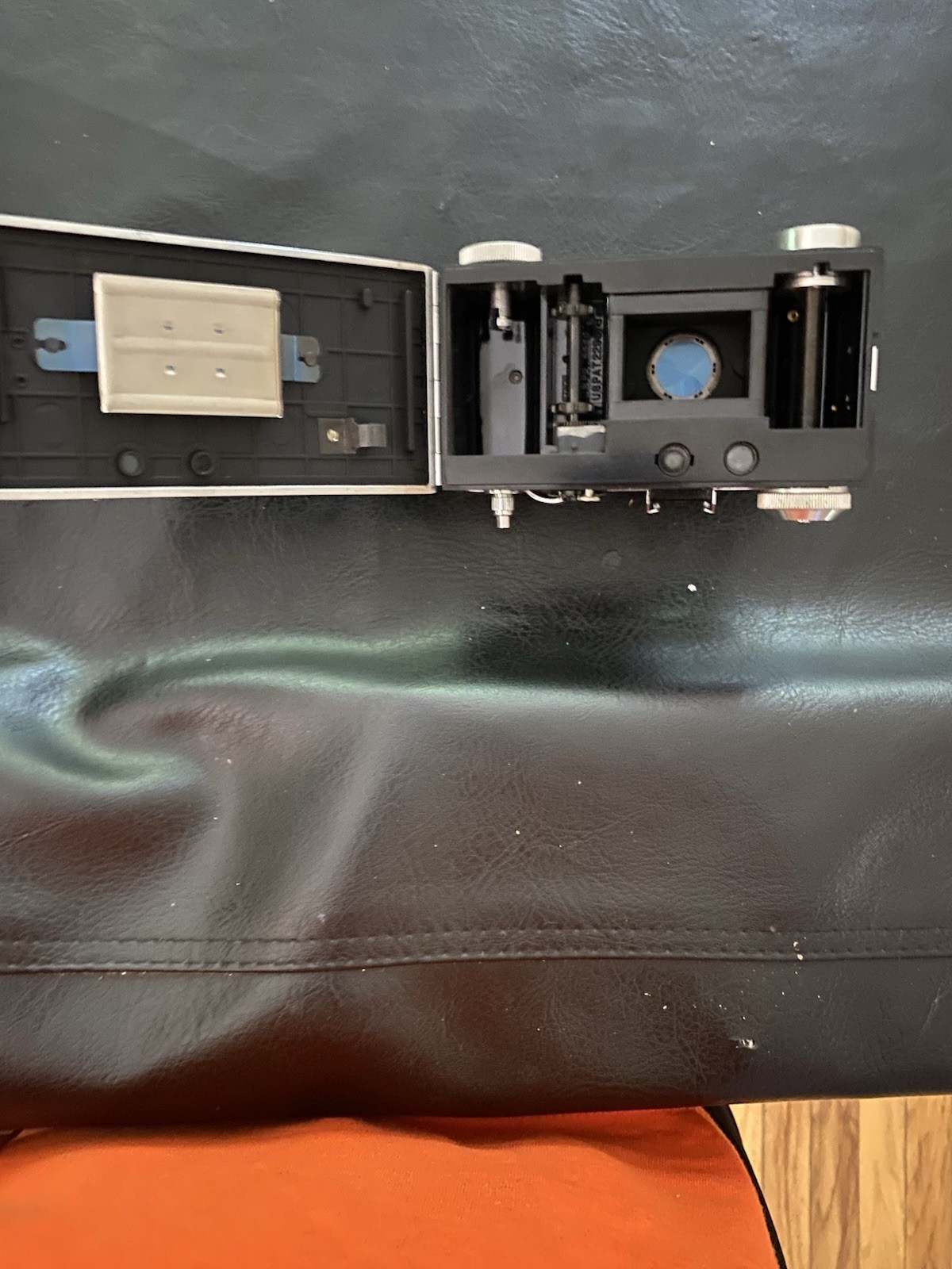 Vintage Argus C-Four 35mm Camera With 50mm f/2.8 Cintar Lens And Leather Case