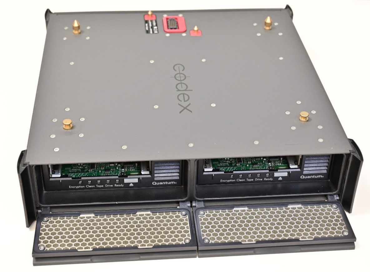 Codex Vault Archive Module P/N CDX-6020 Dual LTO5 Ultrium Quantum