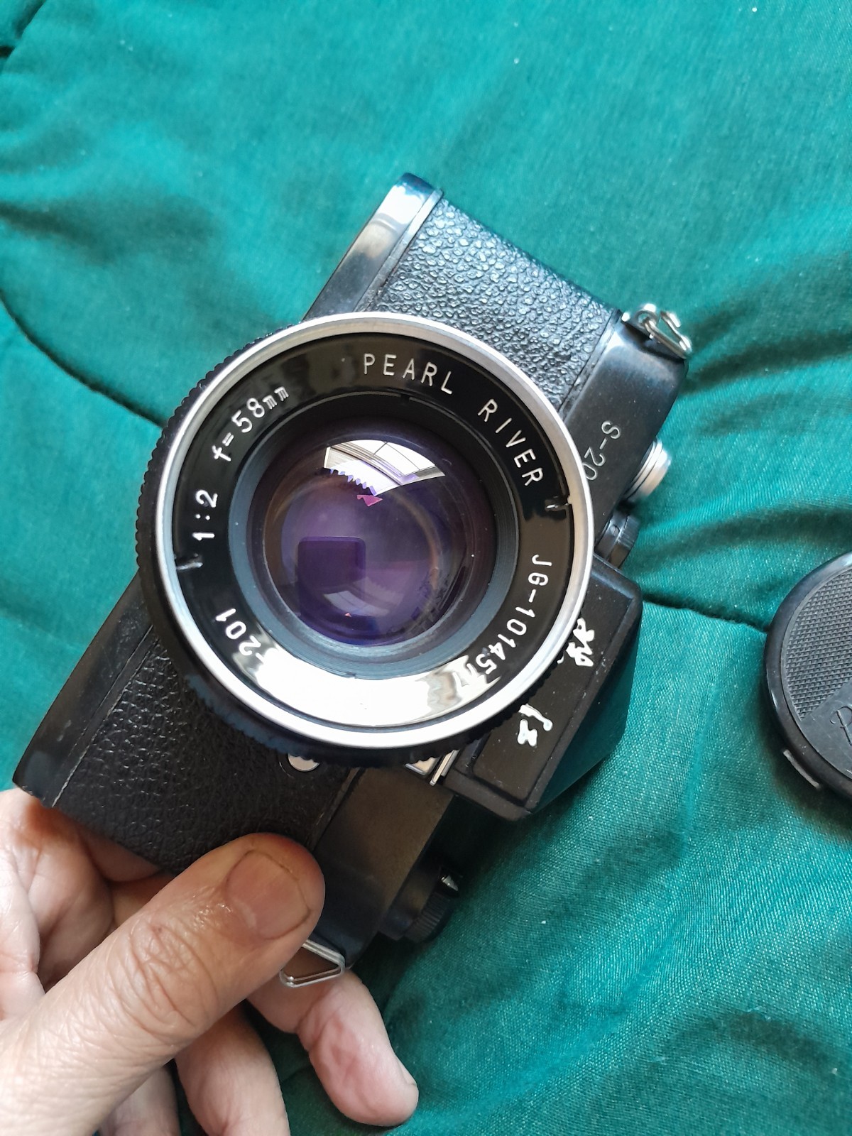 @RARE@ Pearl River S-201, the ONLY Interchangeable Viewfinder SLR Made in China!