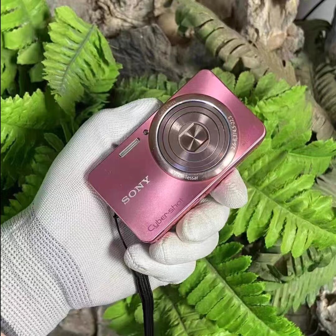 SONY Cyber-shot DSC-W570 Digital Camera 16.1MP 5x Optical Zoom Pink 85% new