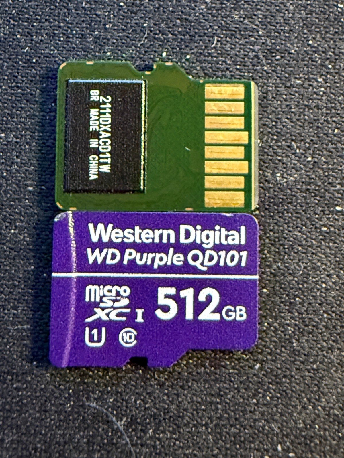 Western Digital Purple 512gb micro sd card