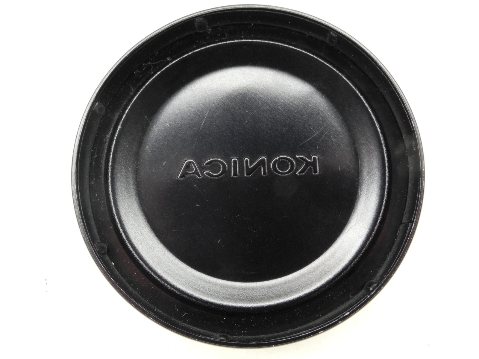 Konica 57mm Push On Metal Front Camera Lens Cap For 55mm Filter Ring