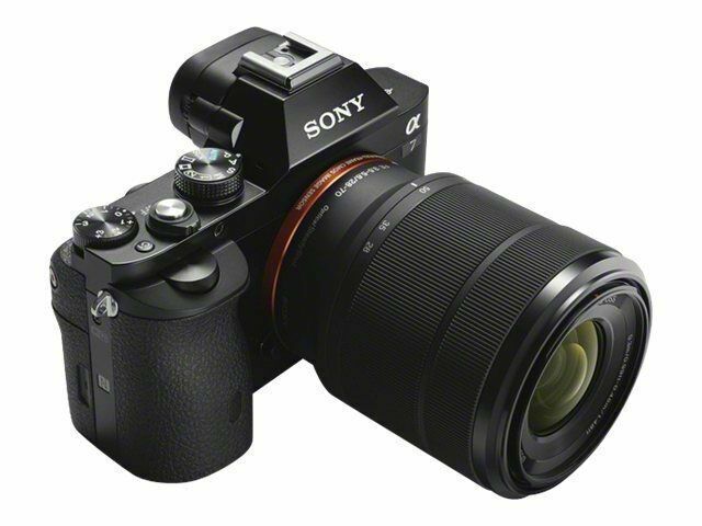 Sony Alpha A7 24.3 MP Mirrorless Digital Camera – Black (with 28-70mm Lens)