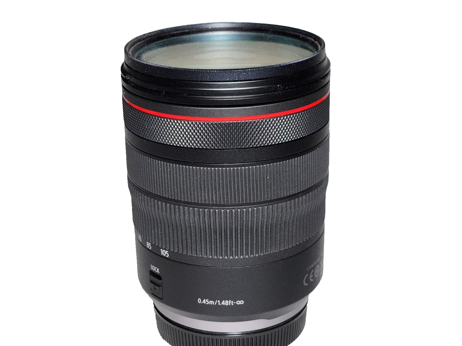 Canon RF 24-105mm f/4 L IS USM Lens with filters…lightly used!