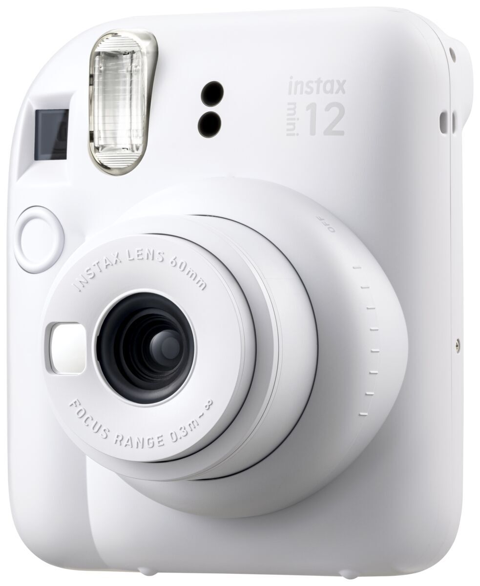 FUJIFILM INSTAX MINI 12 Instant Film Camera (Clay White) + Accessories
