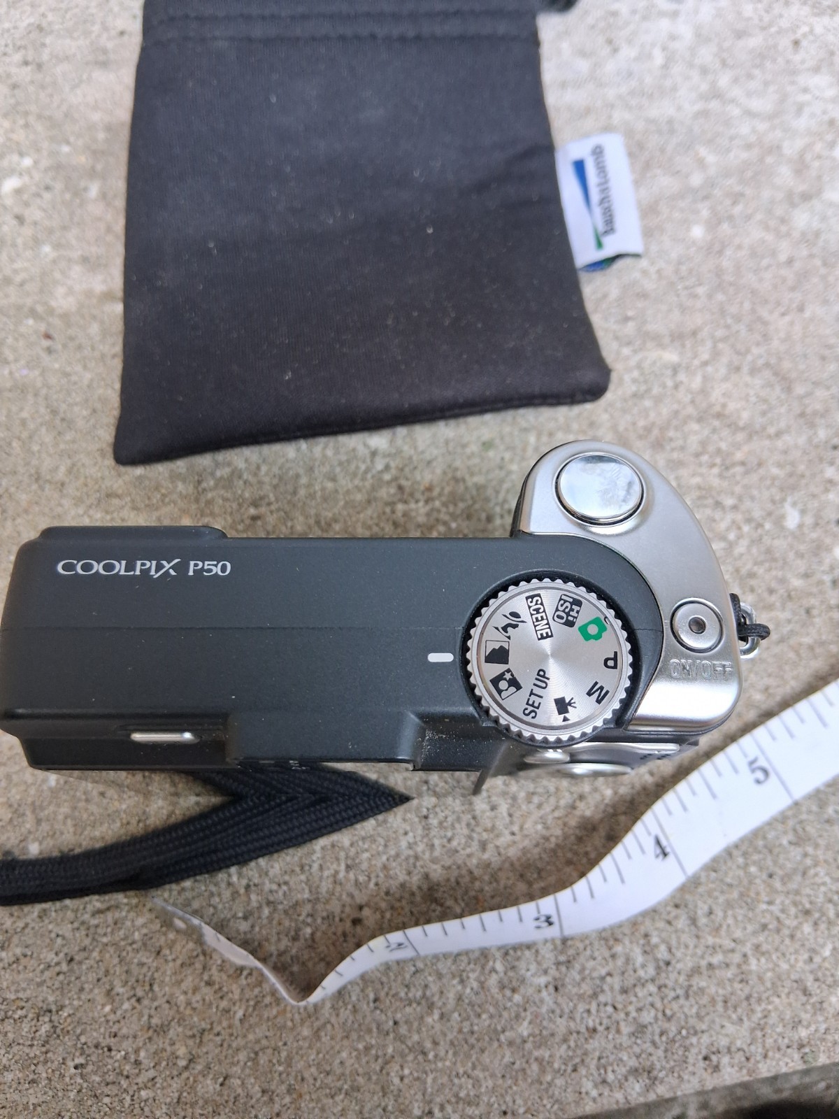 Nikon COOLPIX P50 Compact Digital Camera 8.1MP Black 3.6x Zoom 2.5in