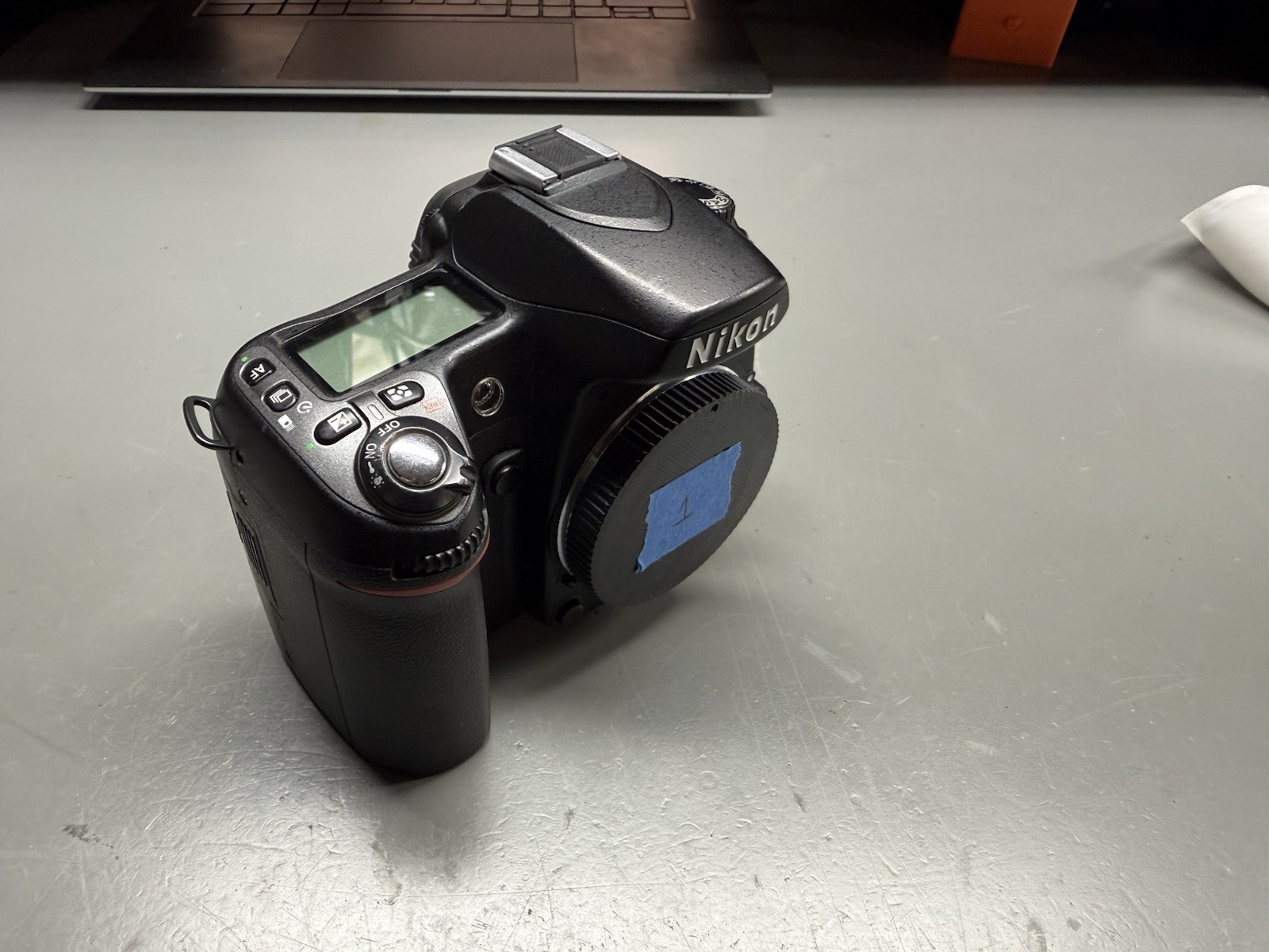 Nikon D80 10.2MP CCD Digital SLR DSLR w/ Battery Charger 16GB SD Card Repaired