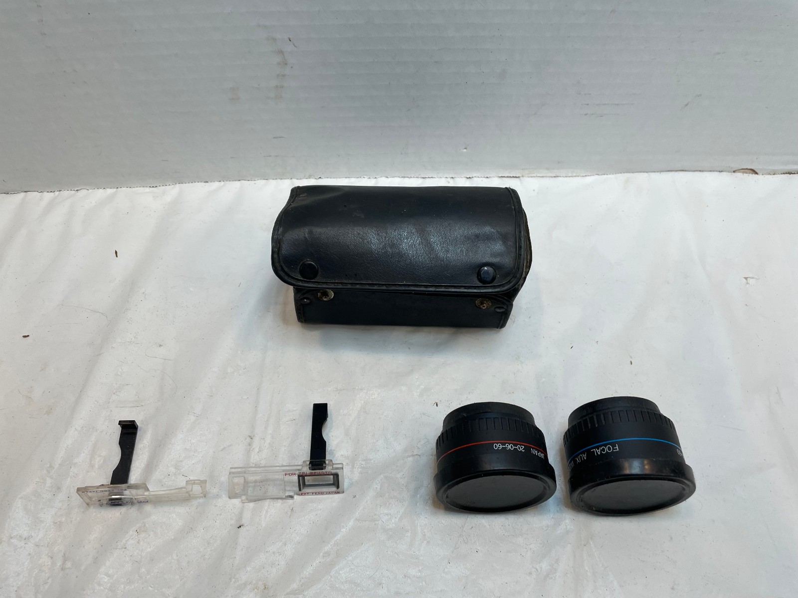 Vintage Focal Auxiliary Wide Angle/Telephoto Lens Set for Minolta Hi-Matic AF