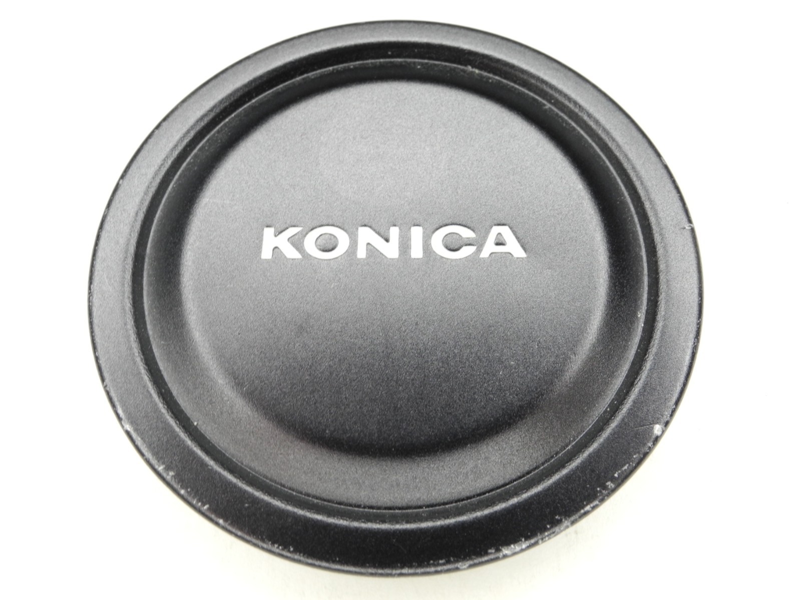 Konica 57mm Push On Metal Front Camera Lens Cap For 55mm Filter Ring