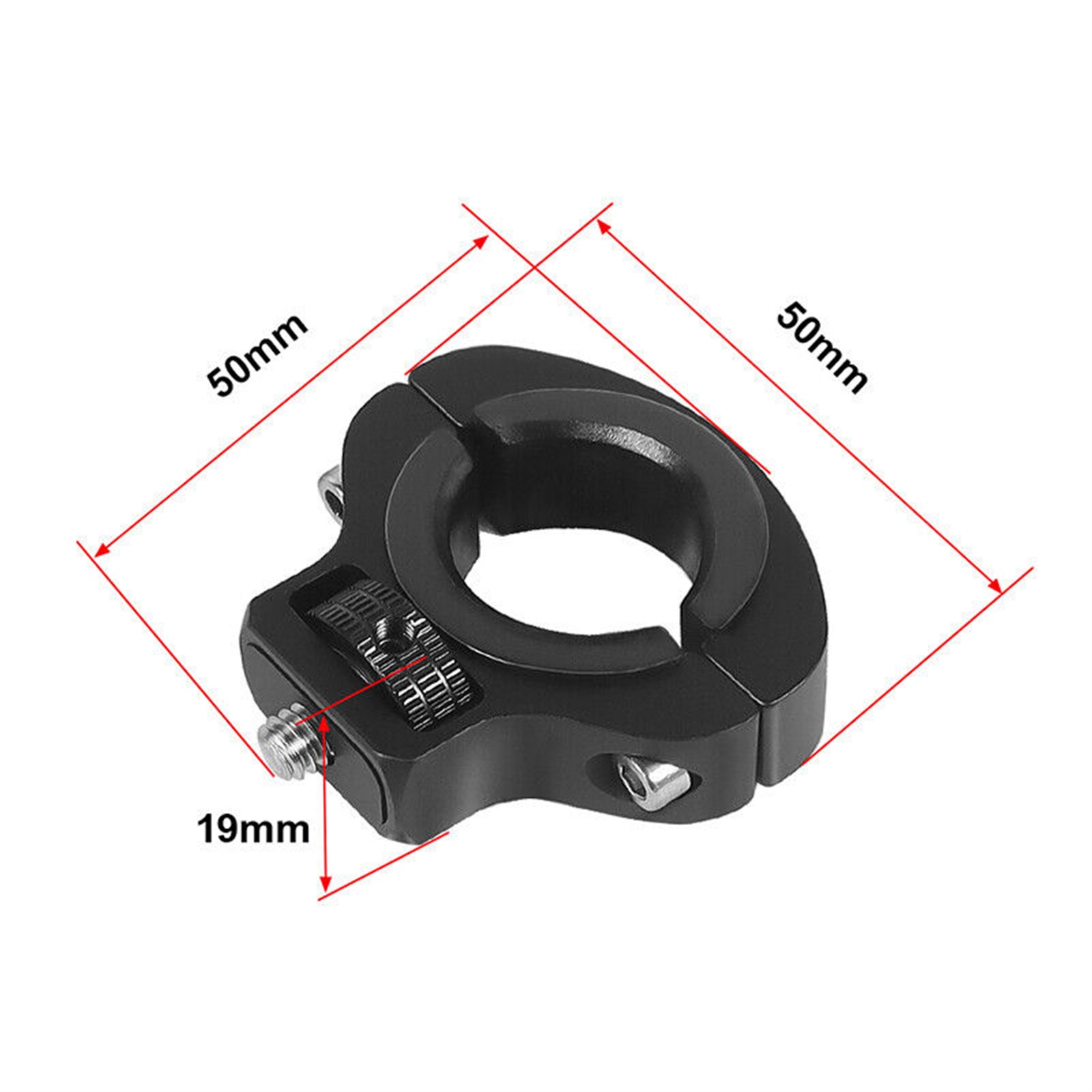 1 Pcs 1/4 Screw Bike Clip Black For sports camera Other Equipment Accessories