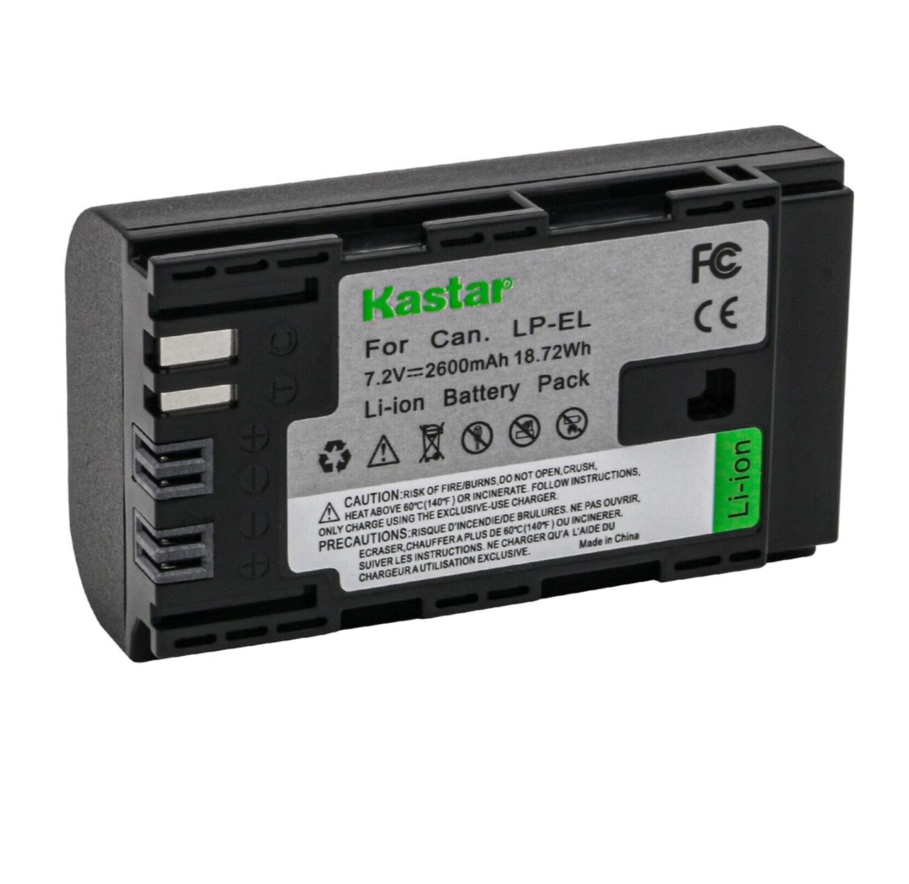 ✅ LP-EL BATTERY FOR CANON SPEEDLITE EL‑1 EL1 FLASH 4571C002 E-TTL E-TTL 18.72WH