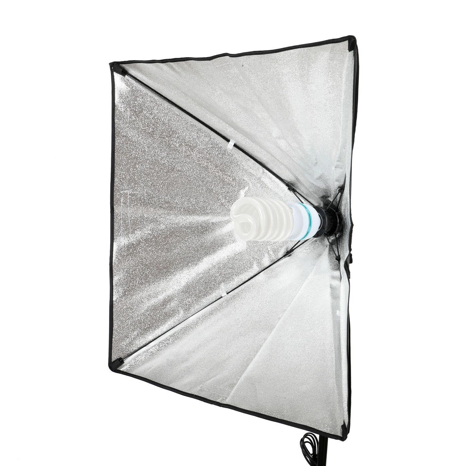 Photography Studio Light Continuous Lighting Lamp Softbox Tripod Stand Kit