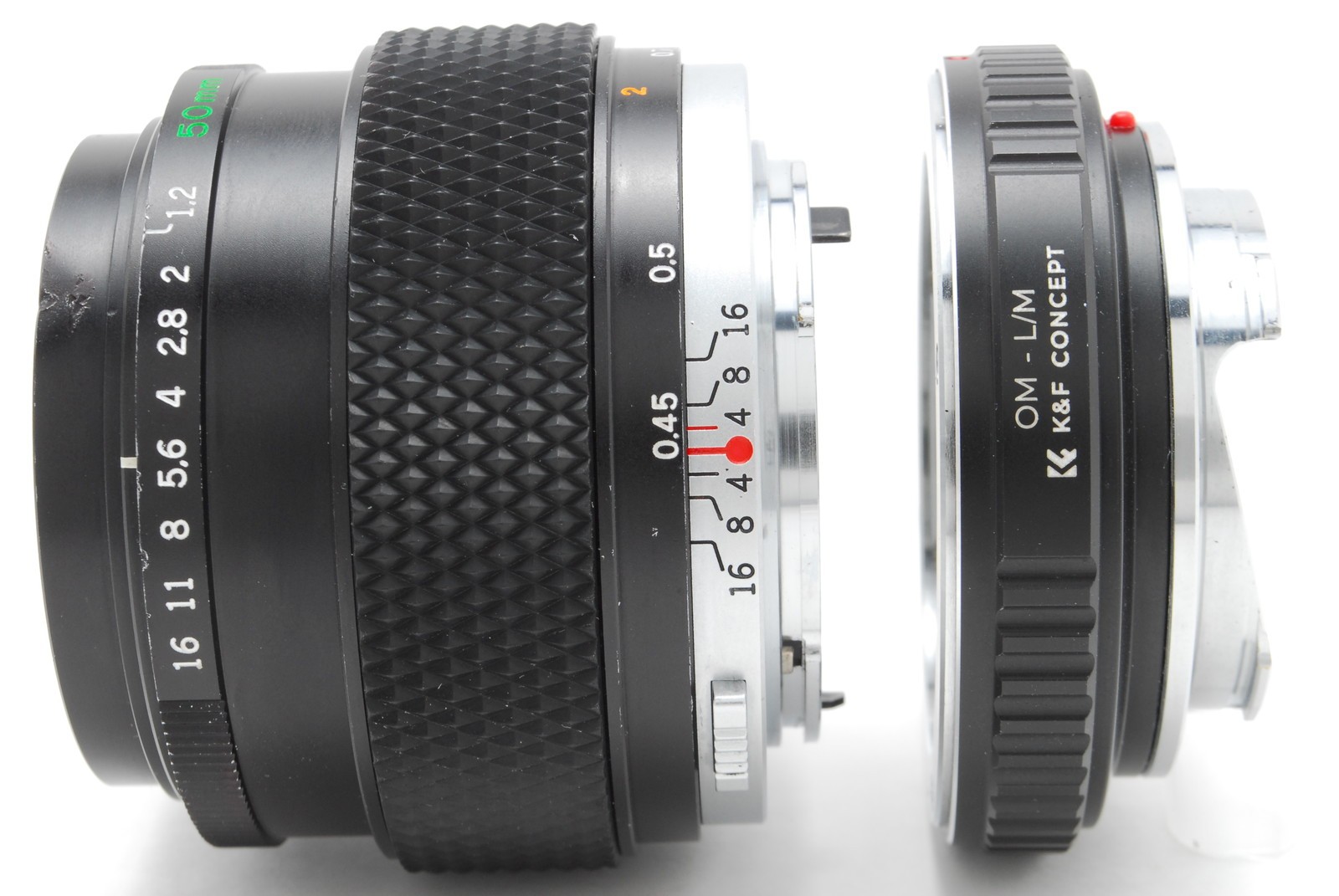 [OPT MINT w/hood] OLYMPUS OM-SYSTEM ZUIKO AUTO-S 50mm f1.2 MF Lens From JAPAN