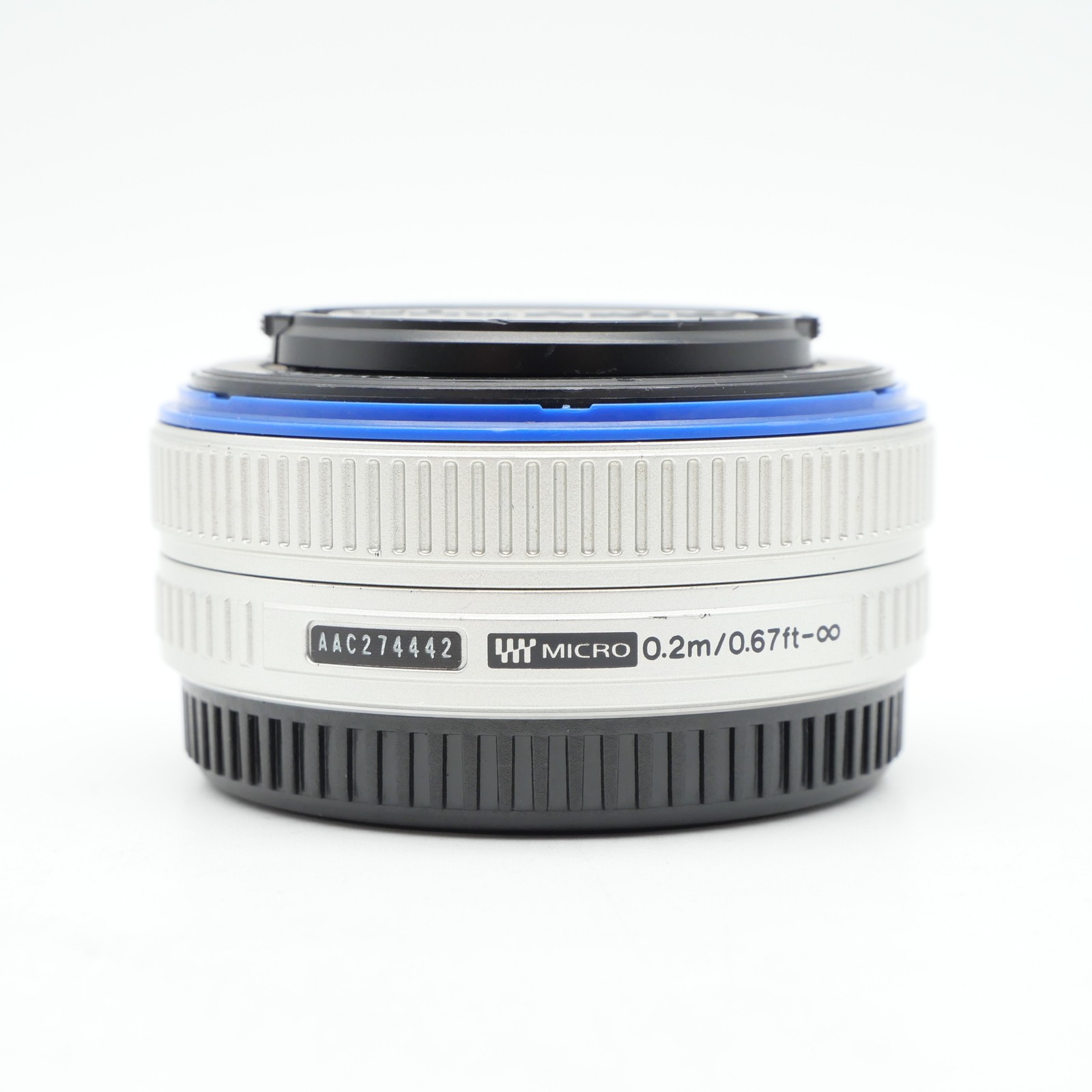 EXCELLENT Olympus M.Zuiko Digital 17mm f/2.8 Lens (Silver) #162
