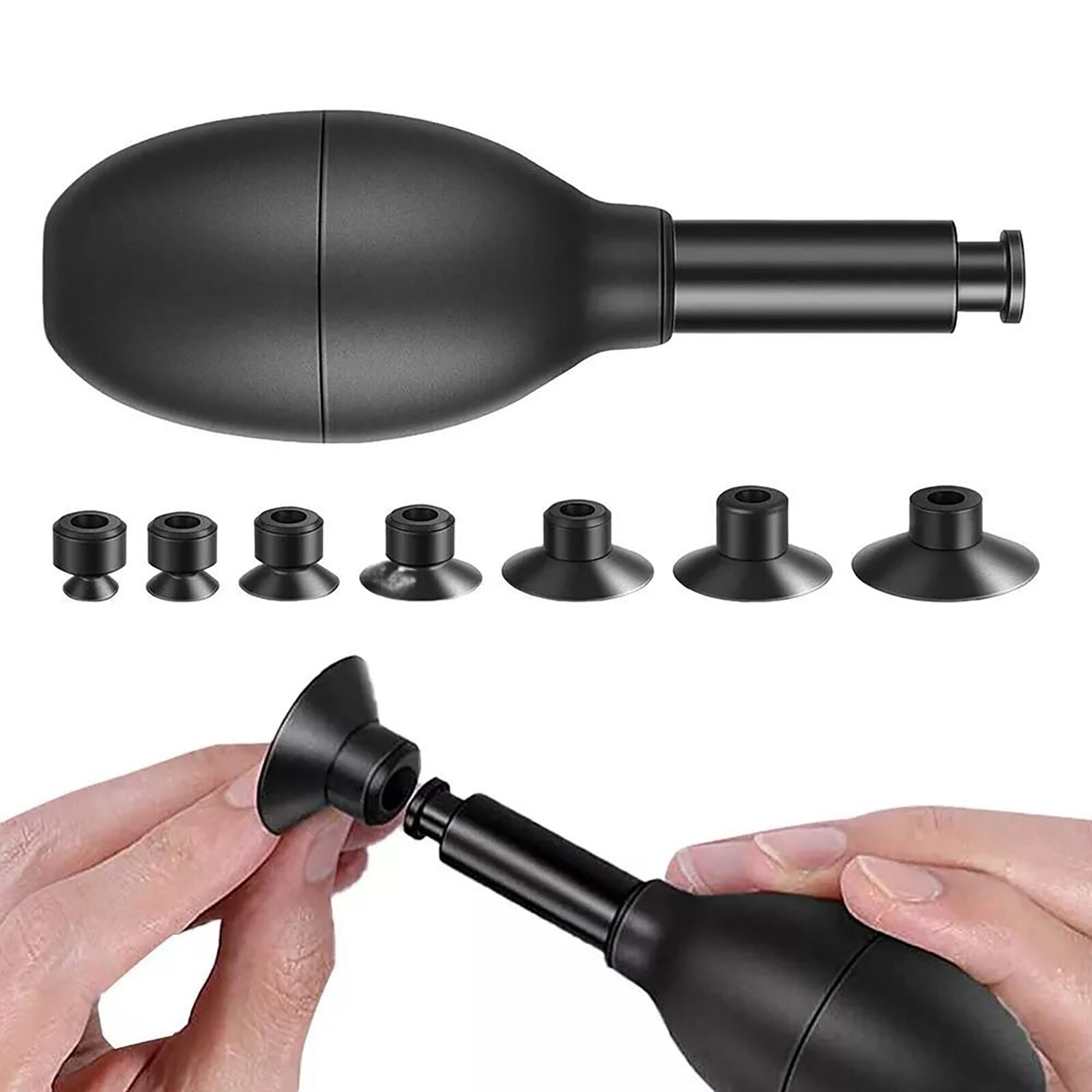 Lens Suction Cup Pen Camera Lens Repair Tool Kit Lens Sucker Kit Silicone Opener