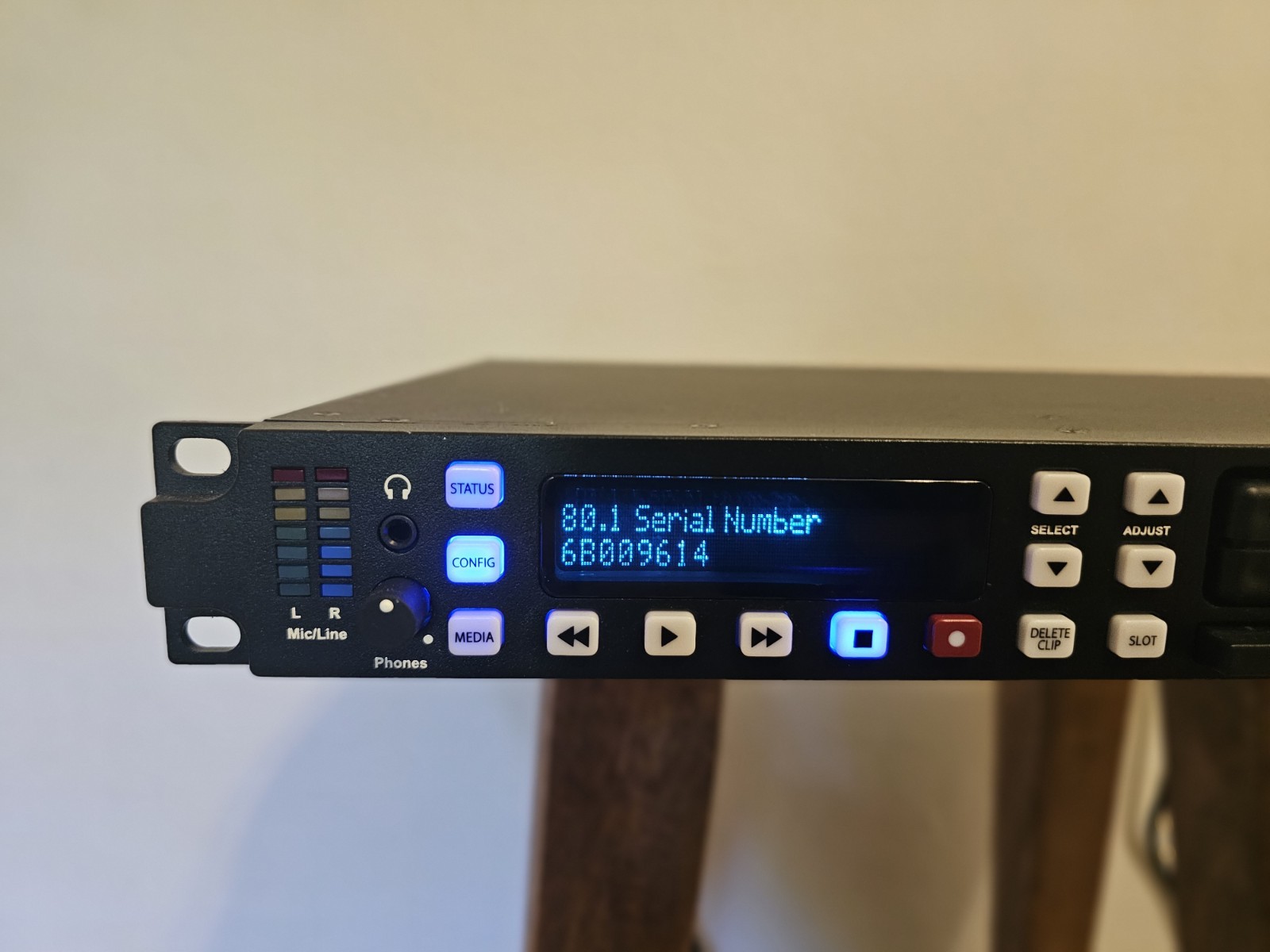 AJA Ki Pro Rack w/ KSTOR1TB-USB 1TB KiStor Drive – SDI Tested – Records & Plays