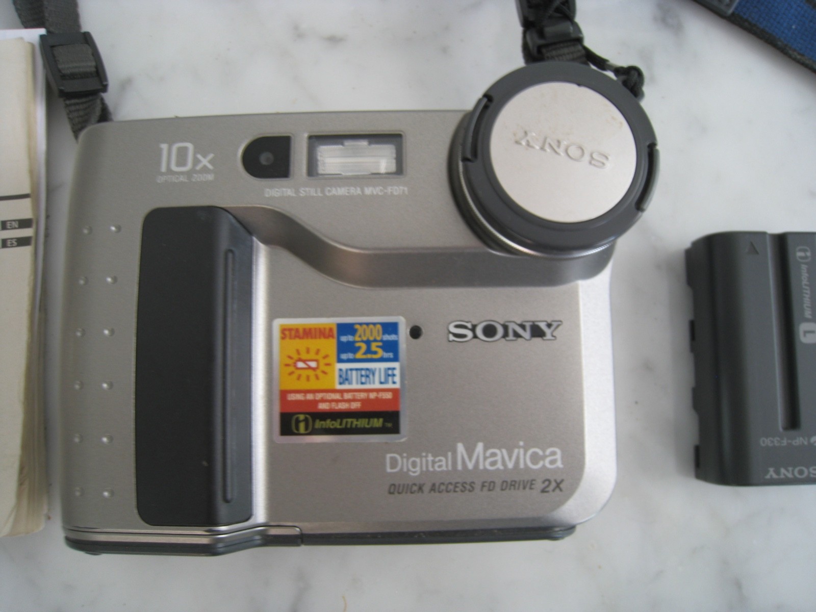 Dead Tech – Sony Digital Mavica MVC-FD71 Floppy Disk Camera Kit