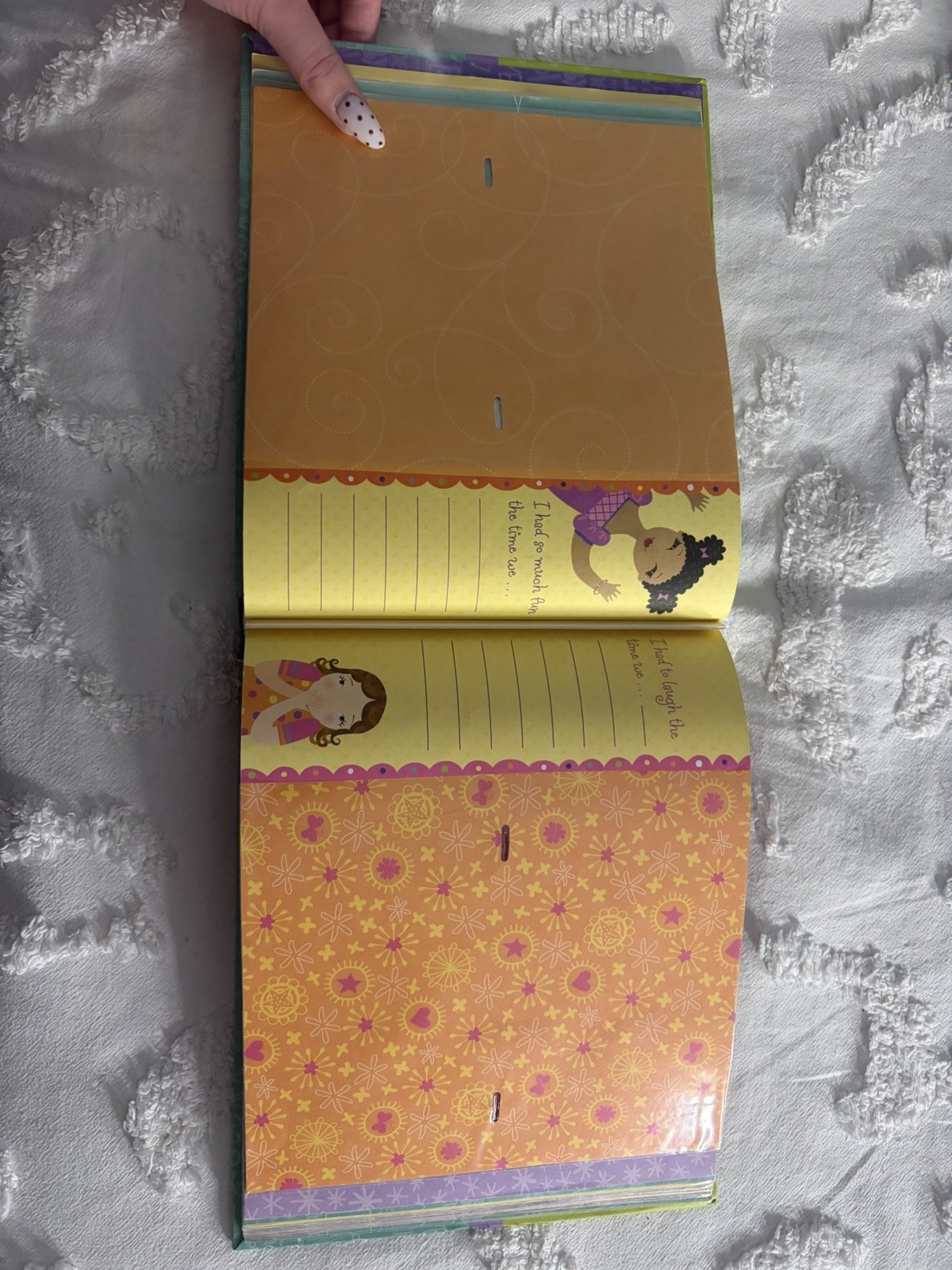 American Girl Friends Slip-in Photo Album 4×6 Multicolor Book Bound