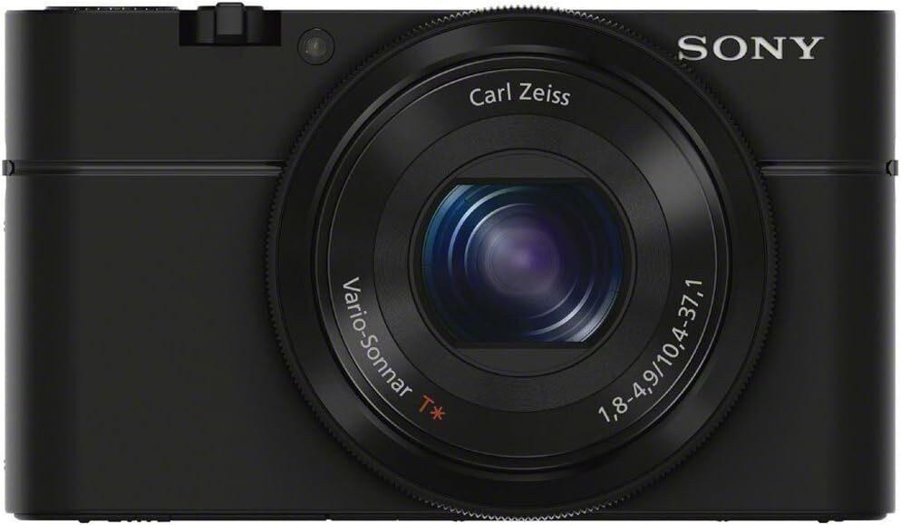 Sony RX100 20.2 MP 3.6 x Compact Digital Camera w/Charger & Card&Battery