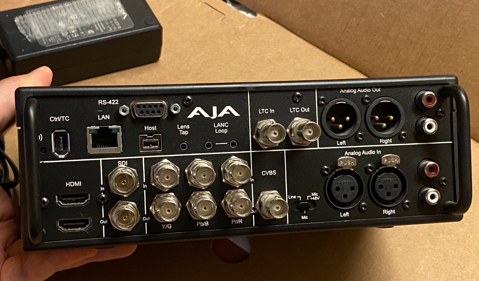 AJA Ki Pro Field HDMI SDI Video Recorder HD ProRes 4:2:2 (No Kistor Media Drive)