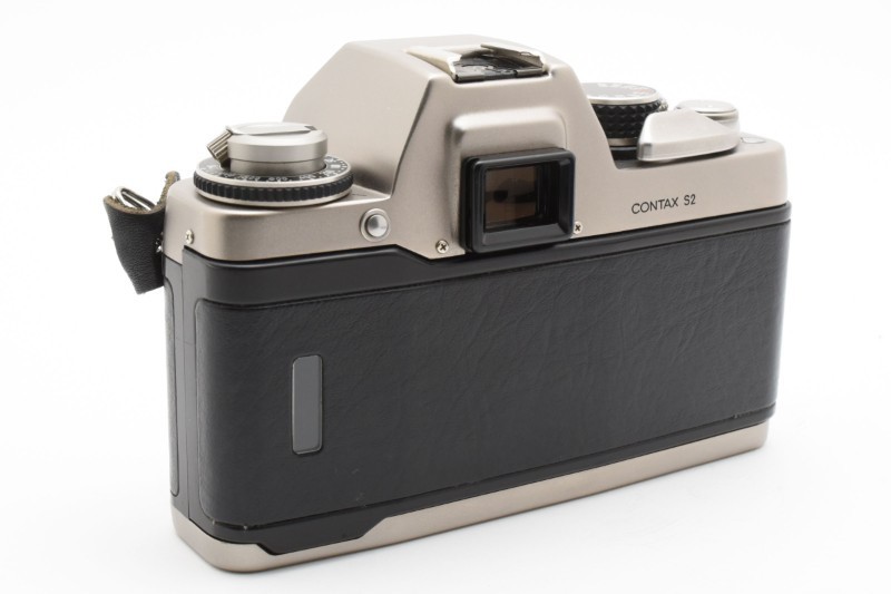 CONTAX S2 60th Years Model 35mm SLR Film Camera w/ Genuine Strap [Near Mint]