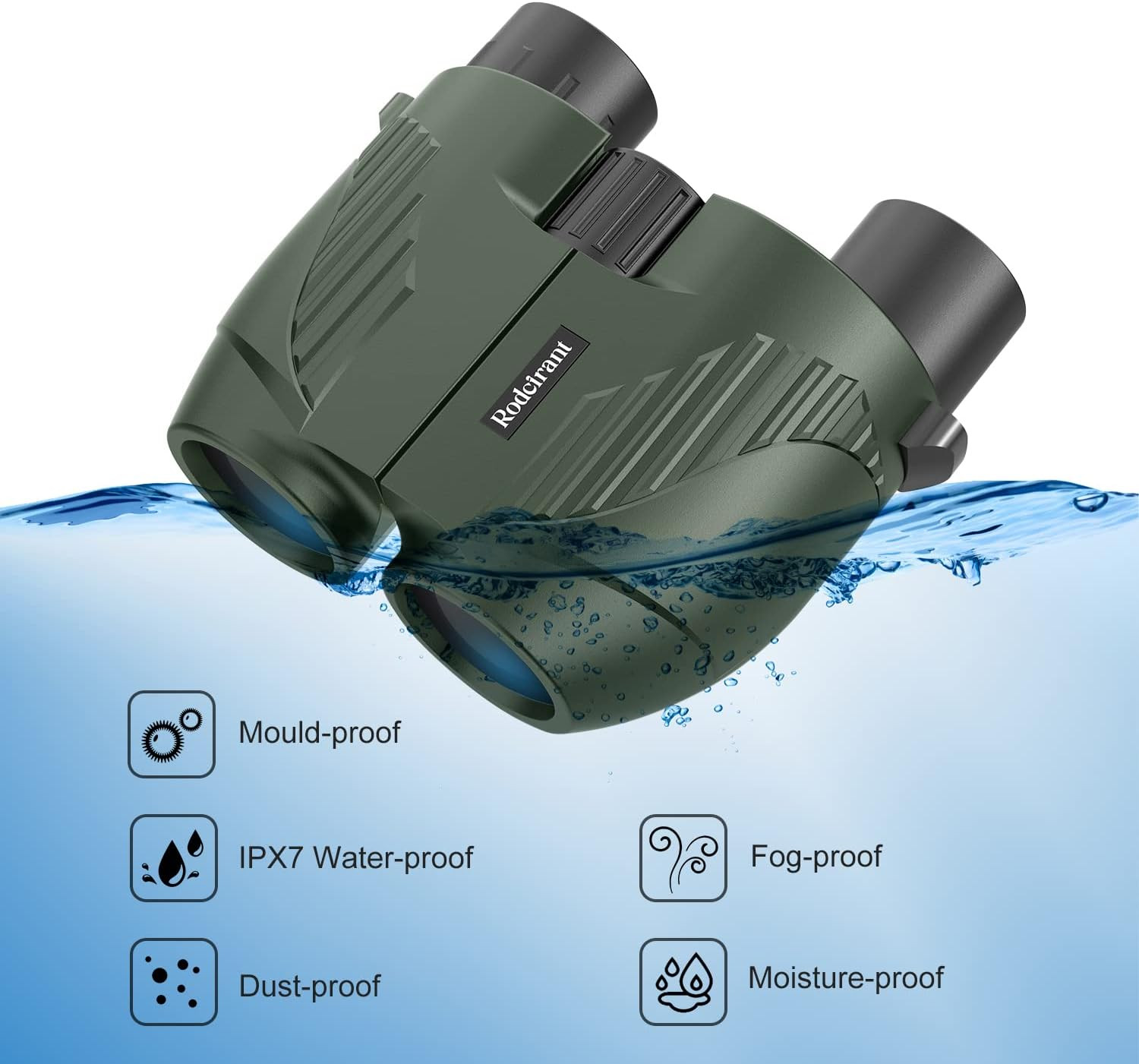 20X25 High Powered Binoculars for Adults,Compact HD Waterproof Durable and Clear